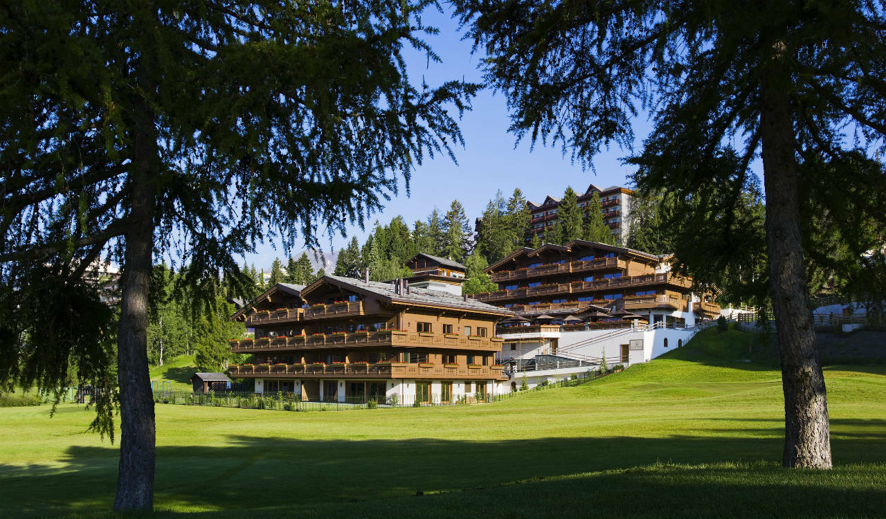 Guarda Golf Hotel & Residences Crans-Montana Exterior foto